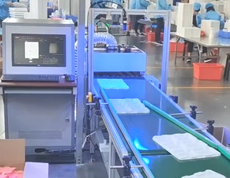 全自动UV喷码线